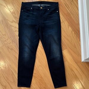 J Brand Women's Dark Navy Skinny Jeans, size 31